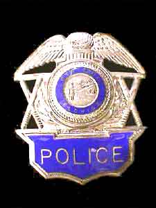 Florida Police Hat Badge