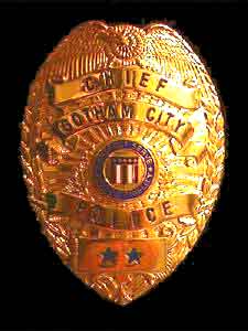 Gotham City Police Prop Badge Batman