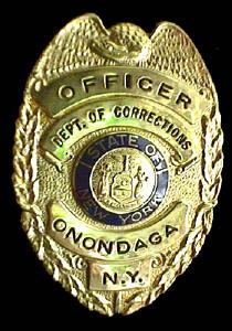 New York Onondaga Department of Corrections Officer