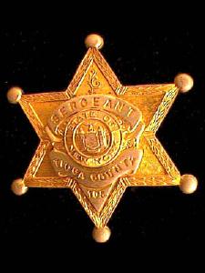 New York Tioga County Sergeant
